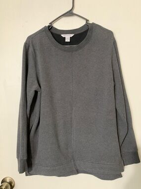 Athleta Men's Charcoal Gray Crewneck Sweatshirt